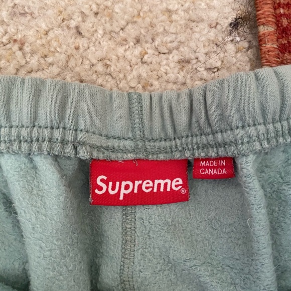 Supreme Thrills Sweatpants  (SeaFoam) SS17 - Picture 4 of 6